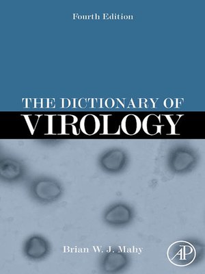 cover image of The Dictionary of Virology